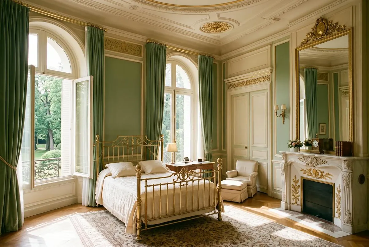 une chambre sur le parc